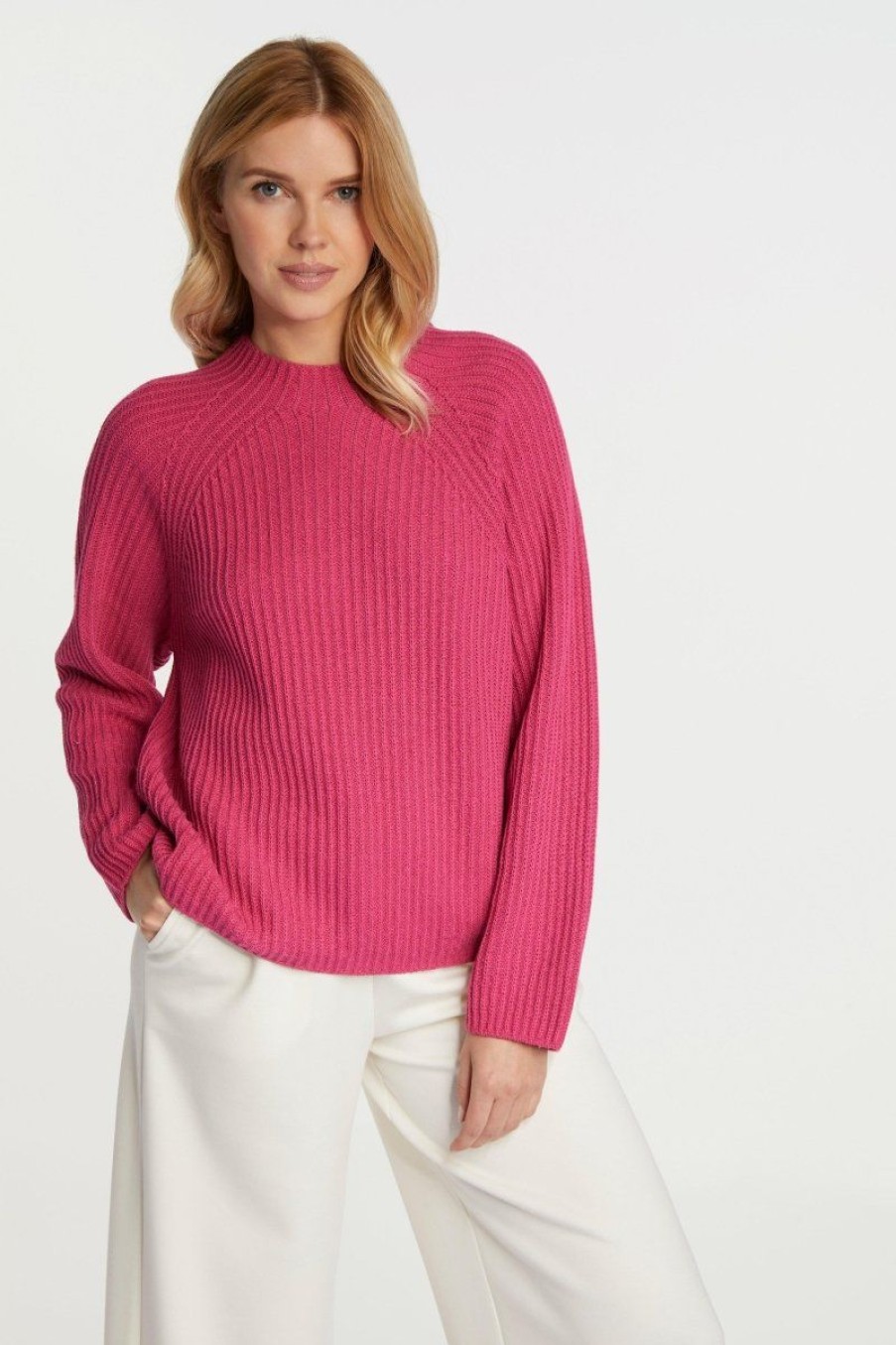 Online Rich & Royal Strickpullover Pink Power