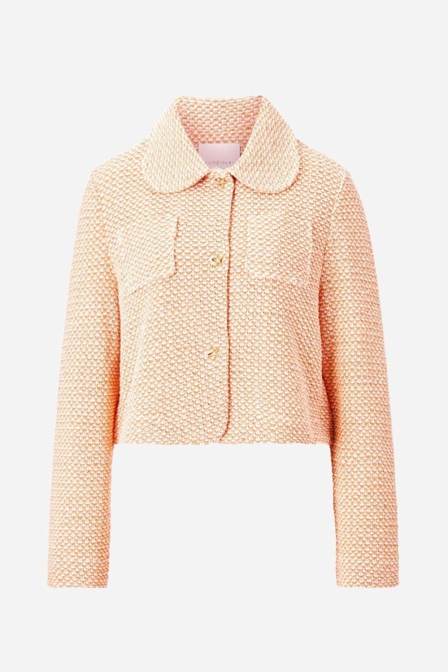 Best Rich & Royal Jacke Apricot Peach