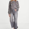 Clearance Rich & Royal Denim Culotte Denim Grey