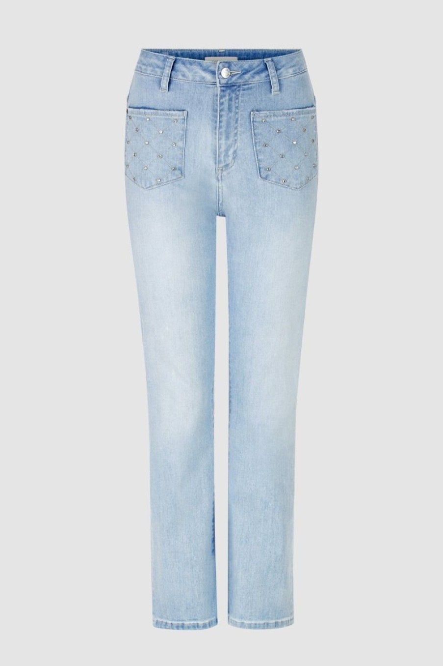 Best Rich & Royal Kick-Flare-Jeans Denim Blue