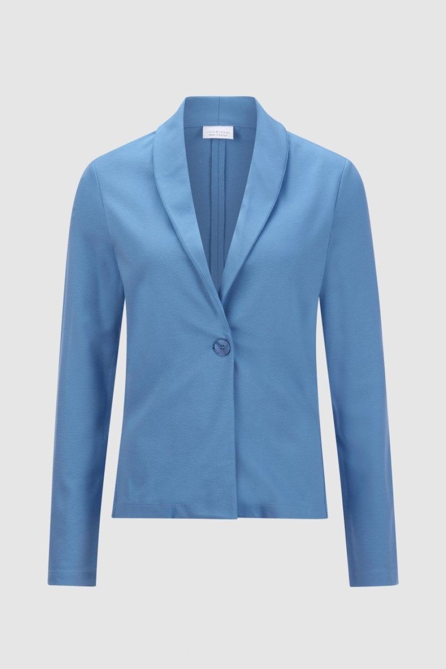 Hot Rich & Royal Jersey-Blazer French Blue