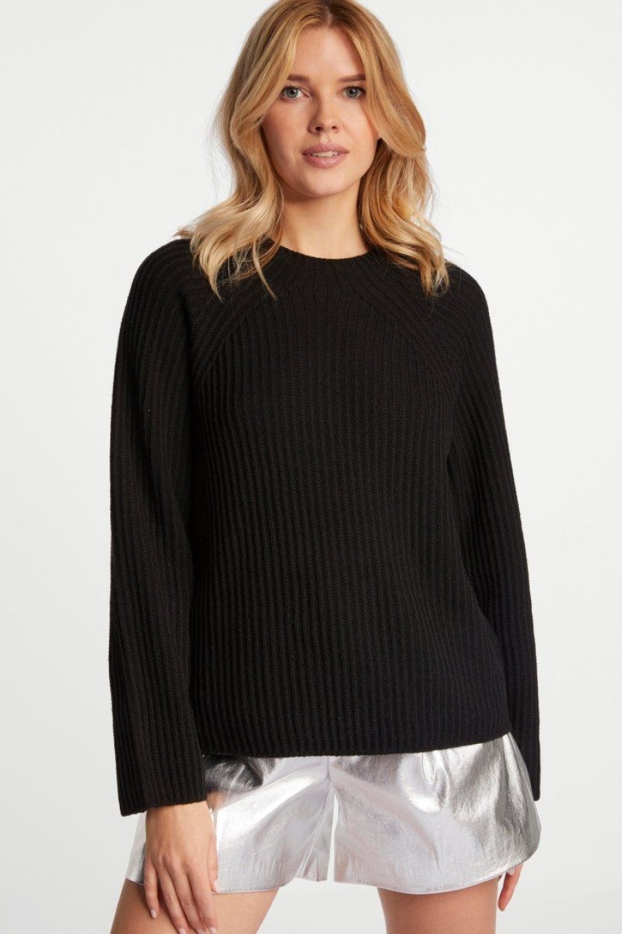 Best Rich & Royal Strickpullover Black