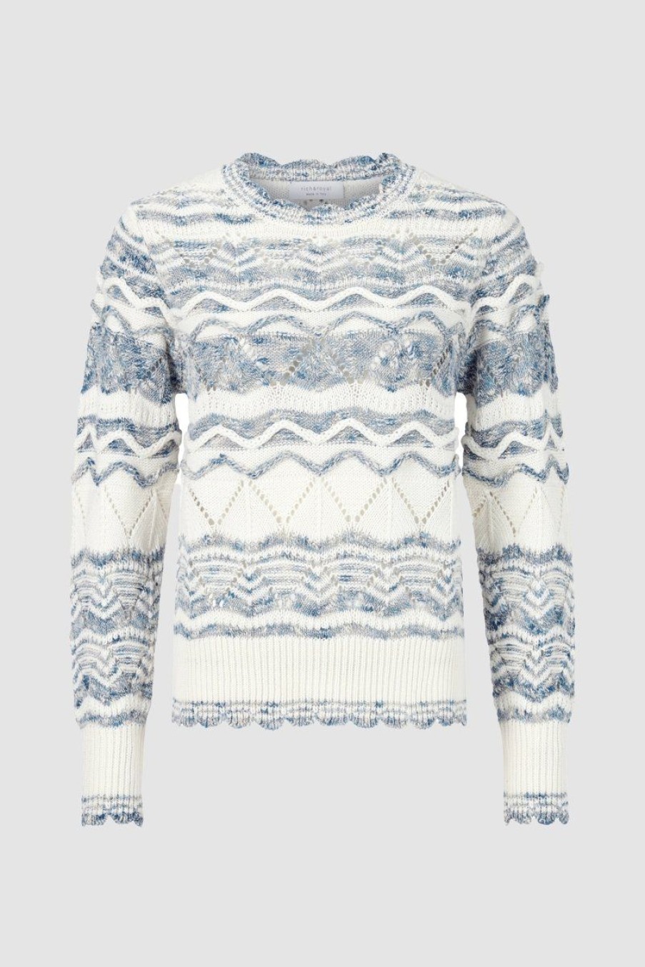 New Rich & Royal Strickpullover French Blue